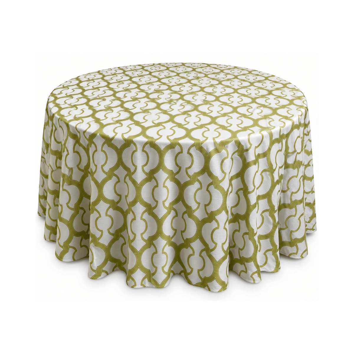 Mantel 60" CADENA Verde/Blanco