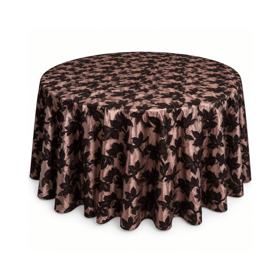 Mantel 60 VELVET Arabesco Marron