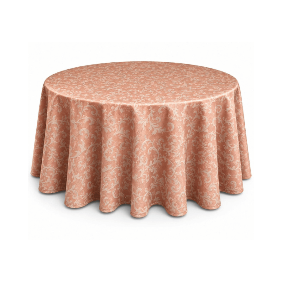 Mantel 60 Brocado Salmon