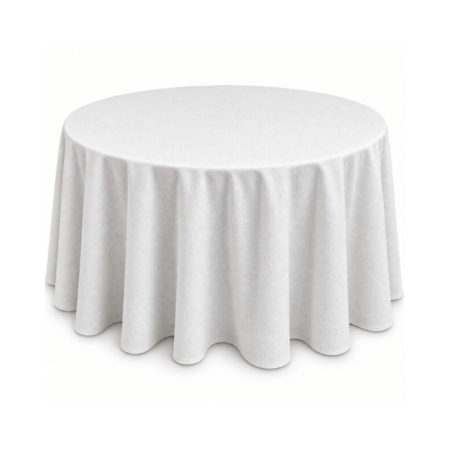 Mantel Red. 60" CANVAS Blanco