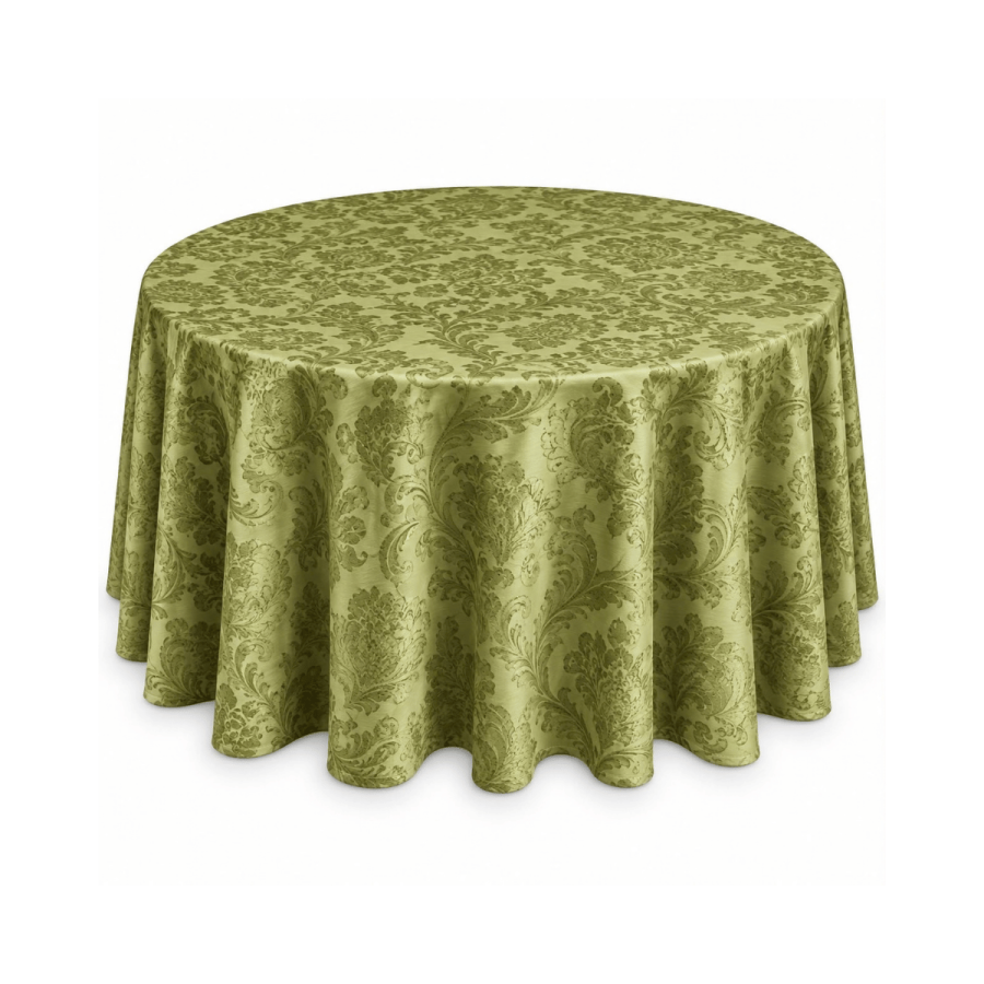 Mantel 60 VELVET Damasco Verde