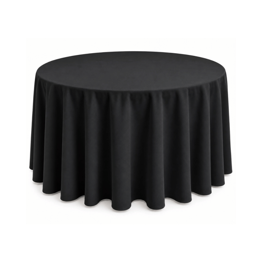 Mantel 60" Poly Negro