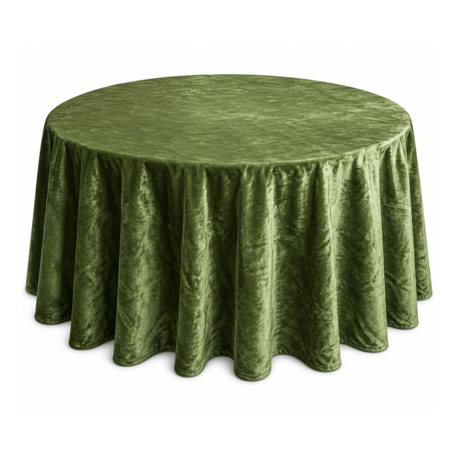 Mantel 60" VELVET Verde Manzana