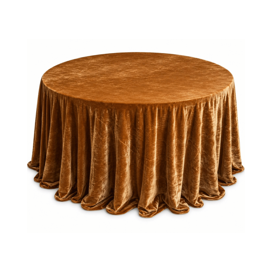 Mantel 60" VELVET Color Camel