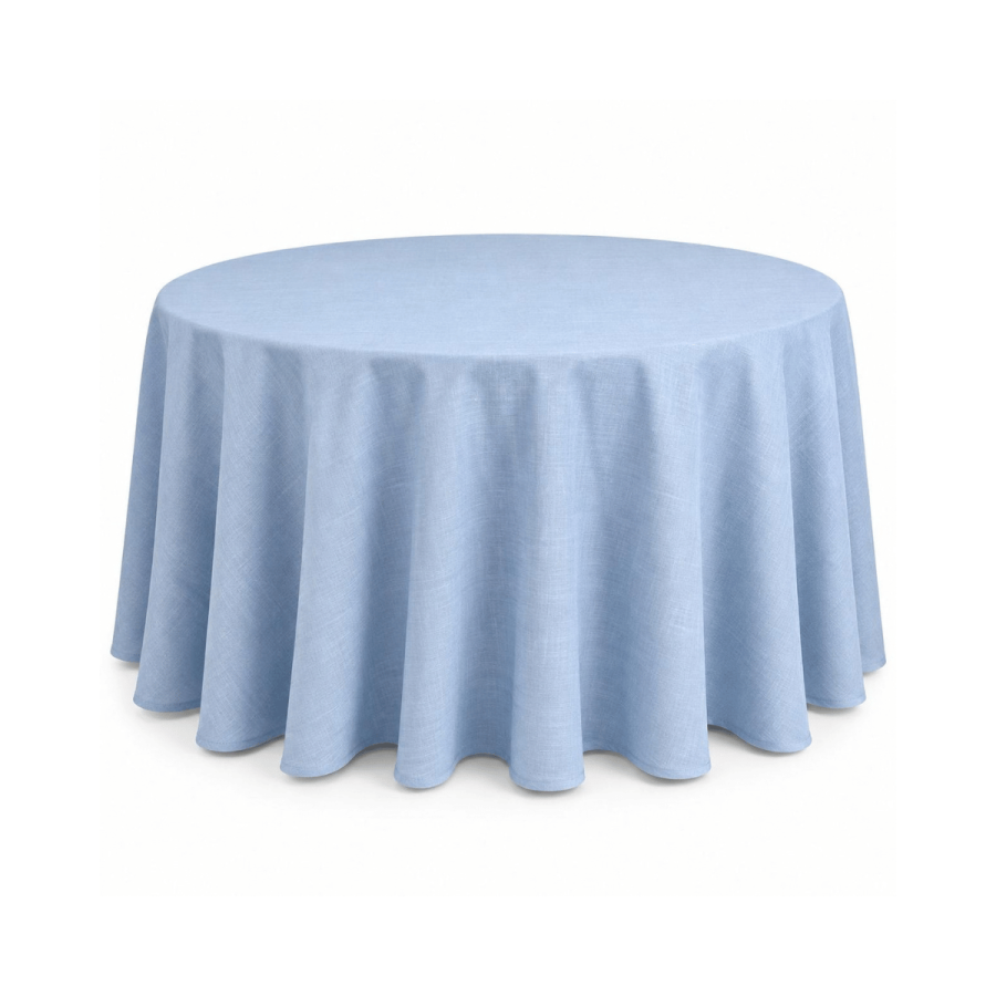 Mantel 48 Lino Azul Bebe