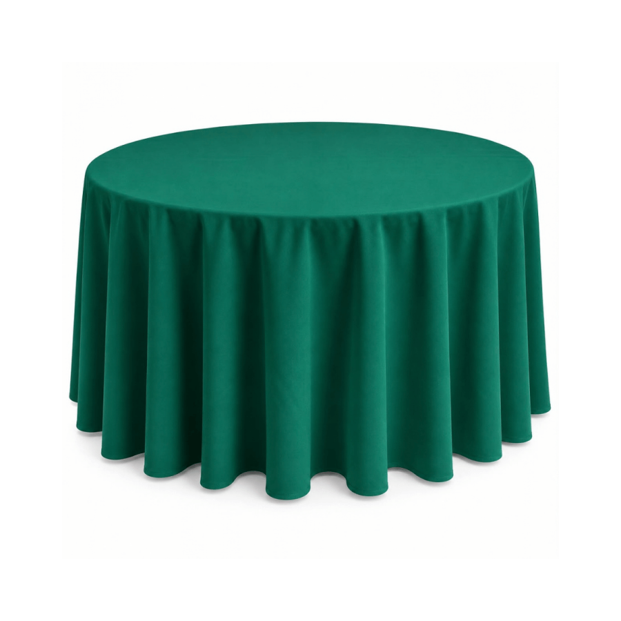 Mantel 60" Poly Verde Esmeralda