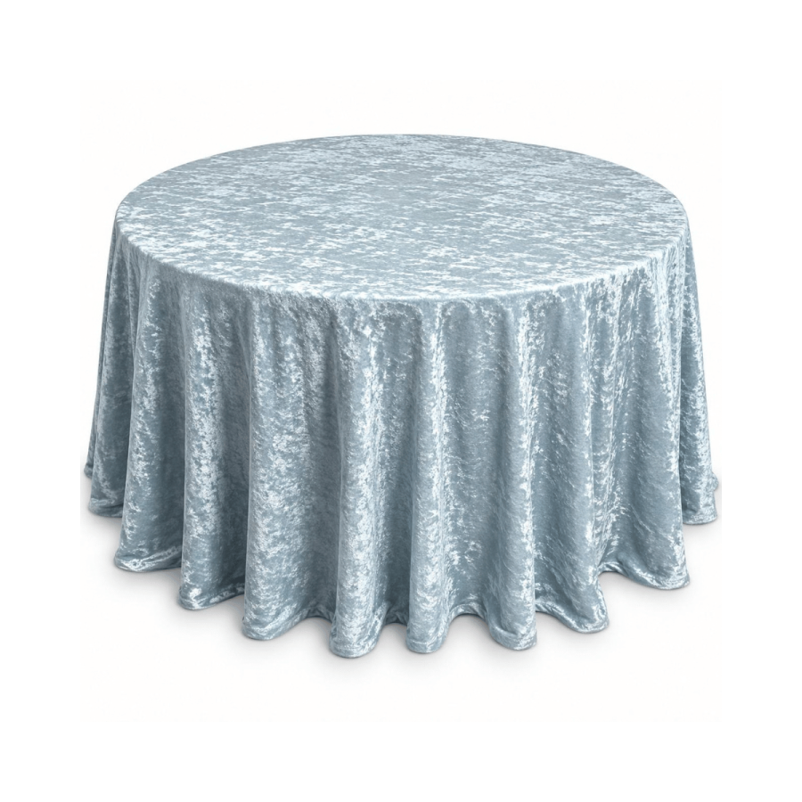 Mantel 60 VELVET Azul Cielo