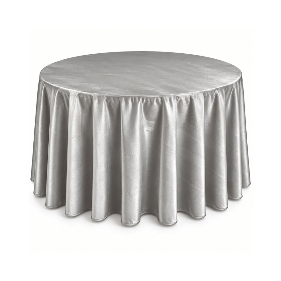 Mantel 60 SATIN Gris Claro
